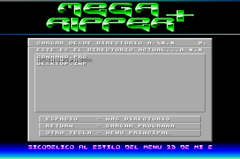 Mega Ripper+ atari screenshot